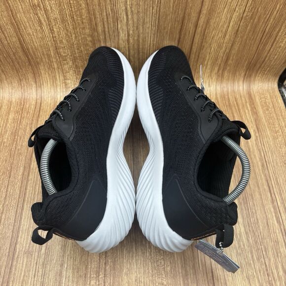 Skechers Men's Bounder Intread Slip On Shoes Black Orange Size Men's 10.5 NEW - Picture 6 of 11